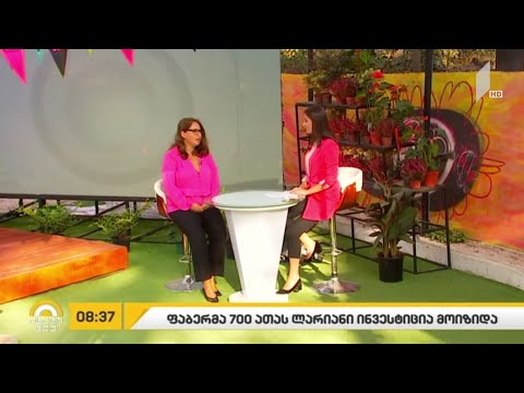 „ფაბერმა“ 700 000-ლარიანი ინვესტიცია მოიზიდა