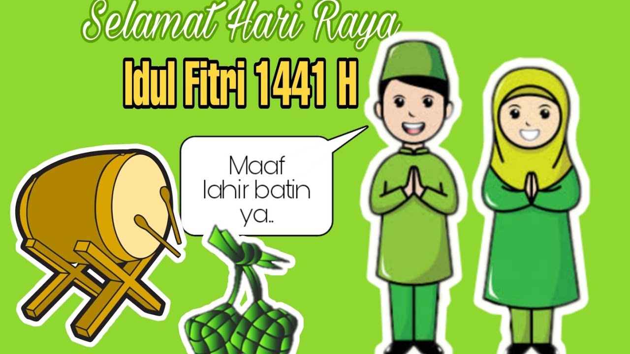  Contoh  Video ucapan hari raya Idul  Fitri  YouTube
