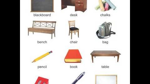 Things found in the classroom