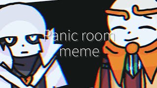 [Undertale AU meme] Panic room meme / Dream Sans / Cross Sans