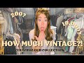 I have how much vintage   counting my vintage collection  selling on whatnot
