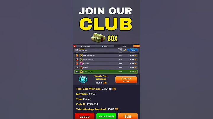 8Ball Pool - Join Our Club Free 80x Cash Every Week 😎 #8ballpool #gaming