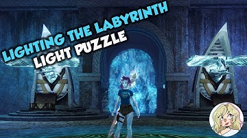 GW2 Lighting the Labyrinth Light Puzzle (Mystery of the Labyrinth)