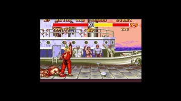 Street Fighter II Sega Genesis Megadrive      10of15