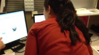 Janeen smells success. Google Nose
