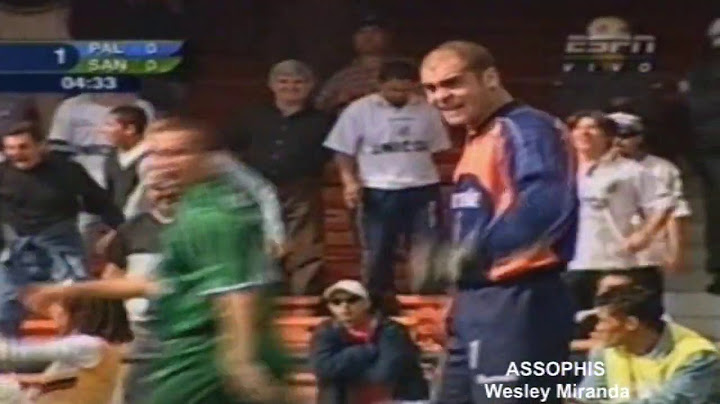 Santos 3 x 2 Palmeiras - 04/06/2000 - Semifinal - JOGO COMPLETO - Narração Milton Leite