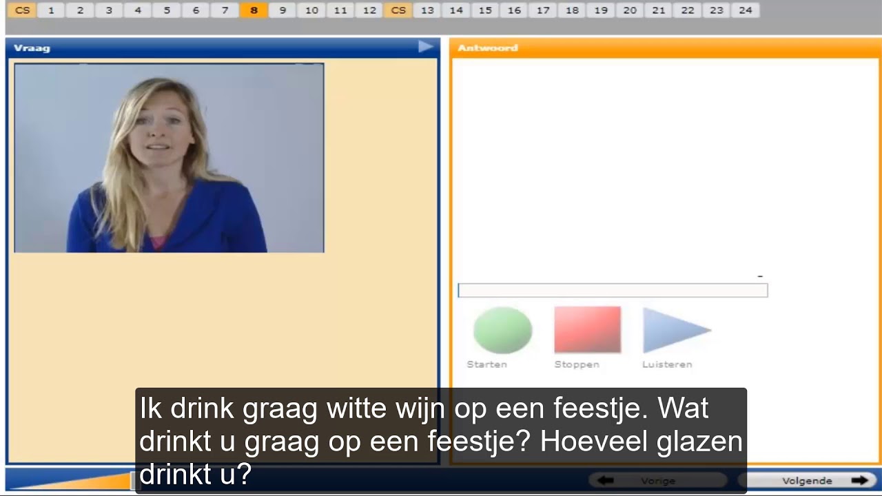 Maakte zich klaar Birma deze Spreken Examen A2 ( Oefenen 17 ) - YouTube