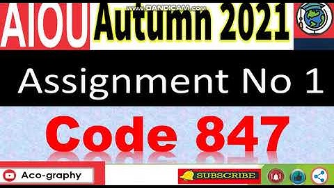 ⏩ AIOU Code 847 Solved Assignment No.2 Autumn 2021 || Level: M.ED/MA Education