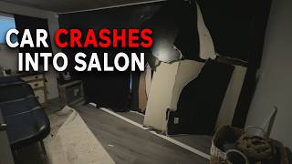 Employees devastated after car crashes into Warren salon