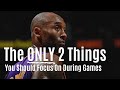 The only 2 things you should focus on during games elite mindset