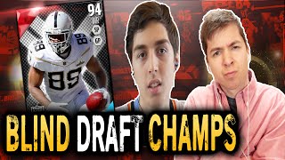 BEST vs WORST DRAFT! BLIND DRAFT & PLAY! MADDEN 16 DRAFT CHAMPIONS vs LOSTNUNBOUND