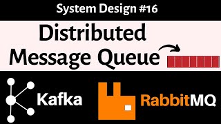 16. System Design  Distributed Messaging Queue | Design Messaging Queue like Kafka, RabbitMQ