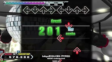 【DDR GRAND PRIX】tokyoEVOLVED (TYPE3)【DP DIFFICULT】