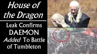 House of the Dragon Leak Confirms Daemon Added To Battle of Tumbleton in Season 3