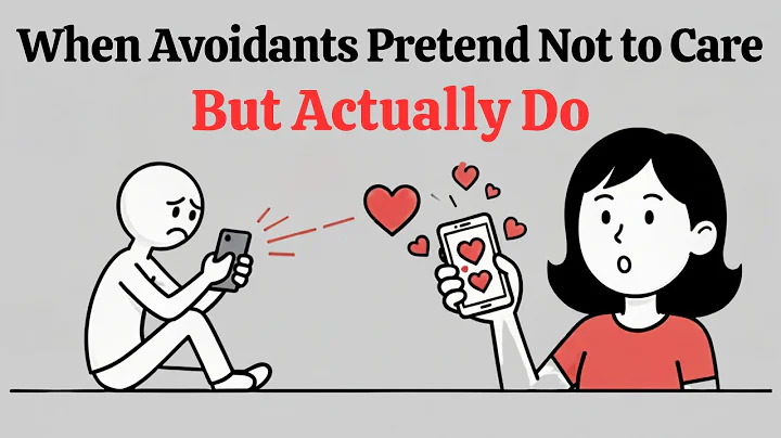 When Avoidants Pretend Not to Care — But Actually Do