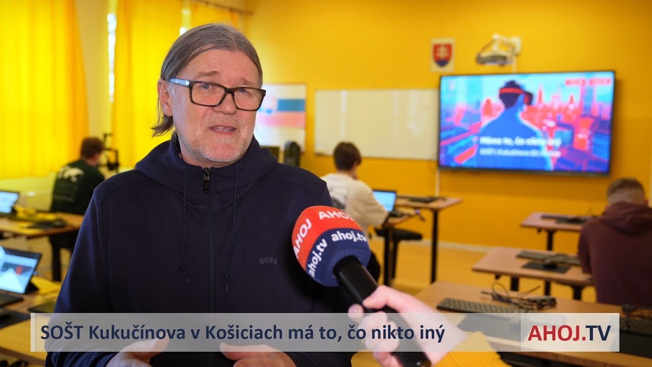 SOŠT Kukučínova v Košiciach má to, čo nikto iný