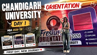 Orientation Day 1 | Chandigarh University