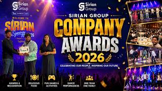 Sirian Group Company Awards 2026 | Food, Games, Dances & Unlimited Fun 🎉