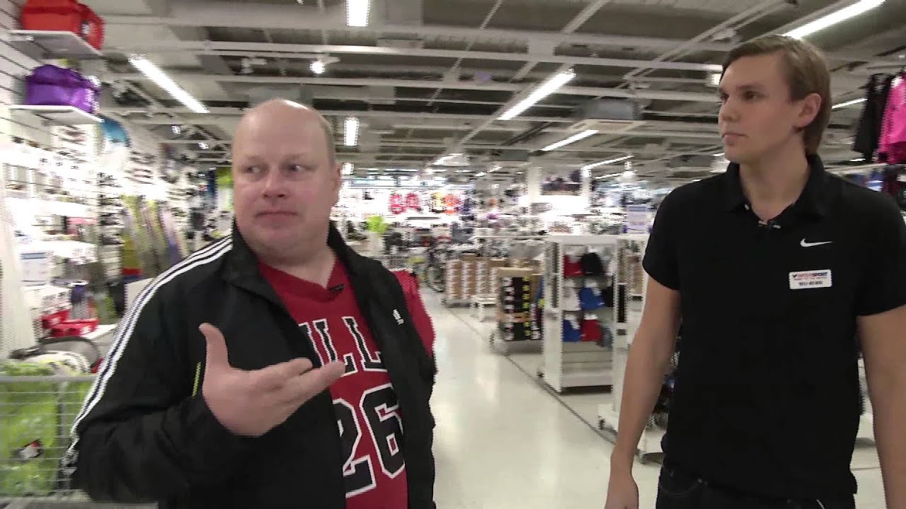 Riku Suokas urheilukaupassa