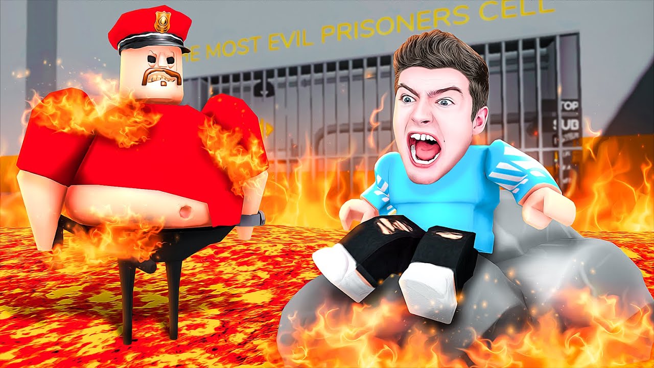 Es ist VERBOTEN ROT 🔴 in Barry's GEFÄNGNIS zu BERÜHREN! (Roblox)