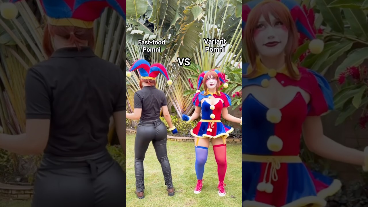 JAX just CAN’T choose 😜 #anime #cosplay #youtubeshorts