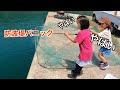 【アジ釣り】防波堤がパニック！！ の動画、YouTube動画。