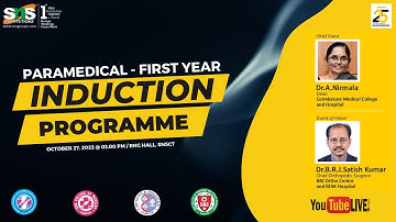 Paramedical First Year Induction Programme | SNS Institutions, Coimbatore