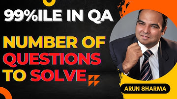 Get a 99 %ile in CAT 23 QA -  Here