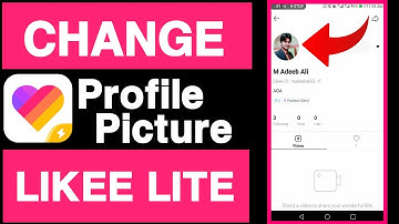 How to change profile picture on likee lite app account||Likee lite profile picture change