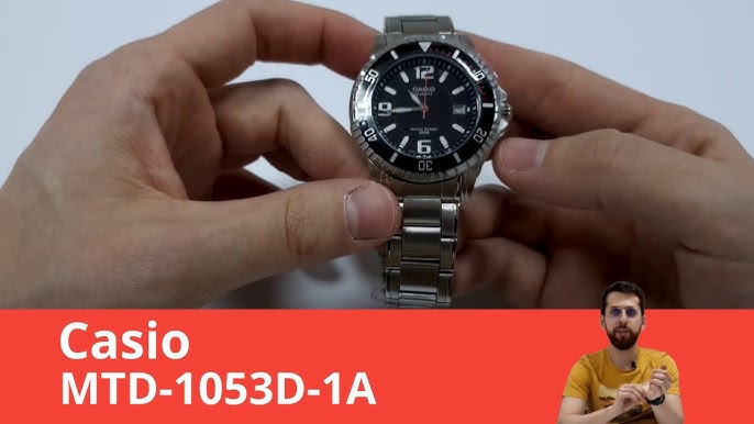 Casio MTD-1053D-1AVES, MTD-1053D-2AVES. - YouTube