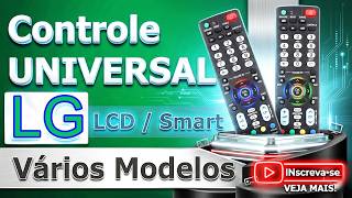 Review: Controle Remoto Universal para TVs (LG) que Funciona Sem Configurar Nos C贸digos Que Nele Review: Controle Remoto Universal para TVs (LG) que Funciona Sem Configurar Nos C贸digos Que Nele
