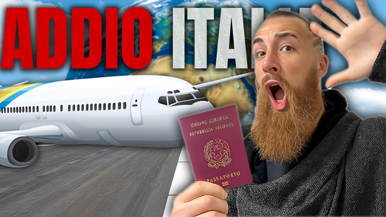 MI TRASFERISCO, ADDIO ITALIA (1 Novembre Ragnar)