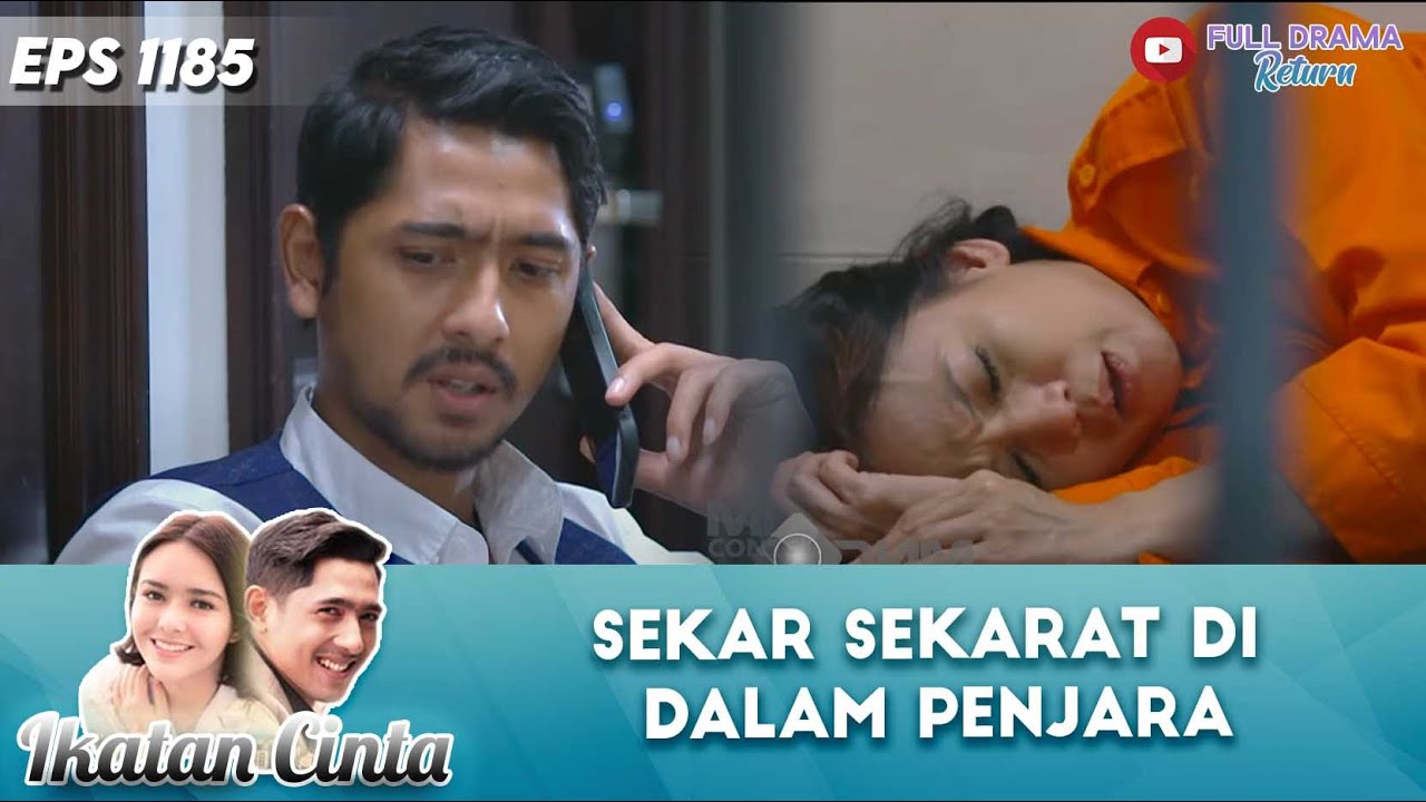 MIRIS ! SEKAR SEKARAT DI DALAM PENJARA | IKATAN CINTA | eps 1185 (2/5)
