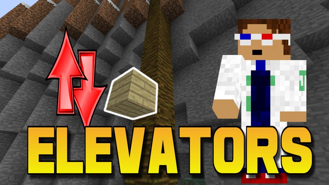 Smooth Elevators In Minecraft 1 12 No Mods Youtube