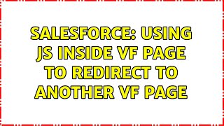 Salesforce: Using JS inside VF page to redirect to another VF Page