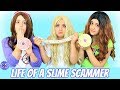 Day In The Life of a Slime Scammer - Fake!  Funny Skit!