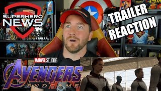Marvel Studios&#39; Avengers: Endgame - Official Trailer REACTION