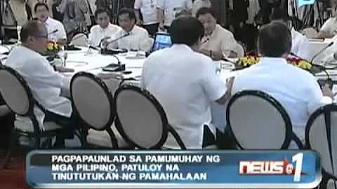 News@1: Pagpapaunlad sa pamumuhay ng mga Pilipino, patuloy na tinututukan ng pamahalaan