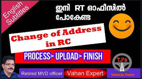 Change of Address in RC- Don