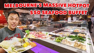 Melbourne's Largest HotPot Buffet | Massive $50 Unlimited Seafood Hotpot Feast!