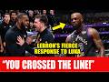 “DON’T TOUCH MY SON!” LeBron James GOES OFF After Luka Dončić Snaps at Bronny