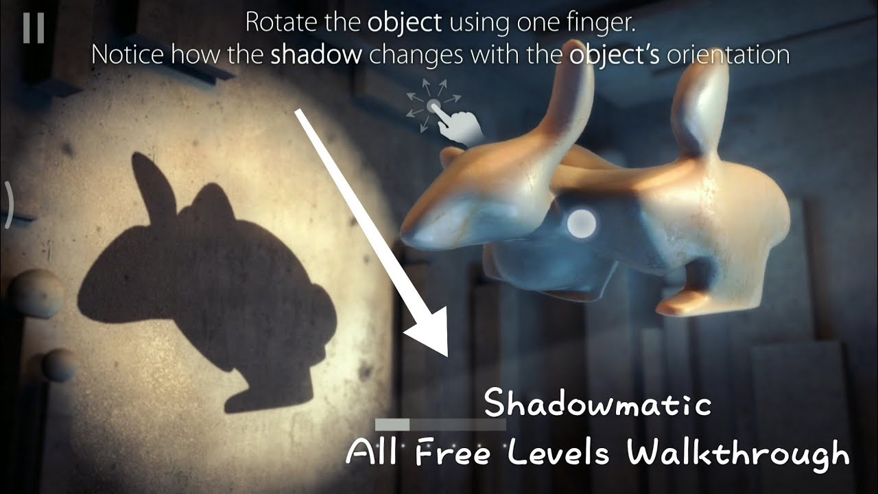 Shadowmatic | All Free Levels Walkthrough