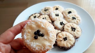 Easy Melt-In-Your-Mouth Coconut Cookies In Just Minutes