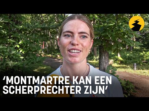 Demi Vollering voor olympische wegwedstrijd in Parijs: "Montmartre kan een scherprechter zijn"