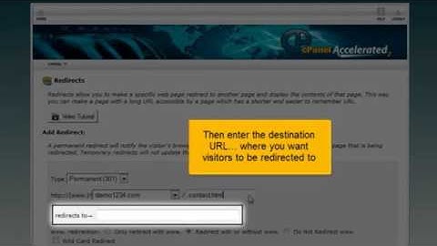 ▶ How to setup domain redirects in cPanel   cPanel Video Tutorial   Part26hw