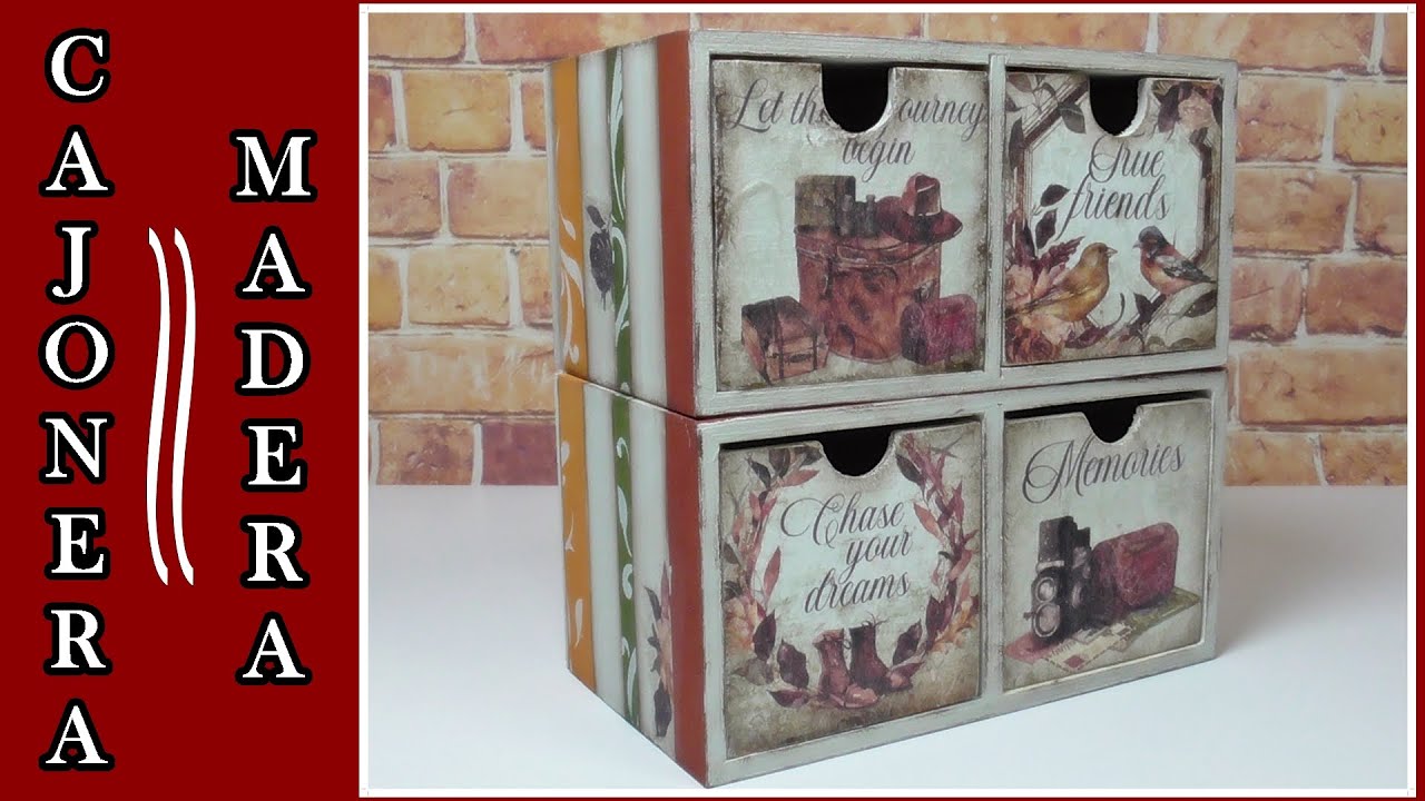 Как украсить деревянный комод