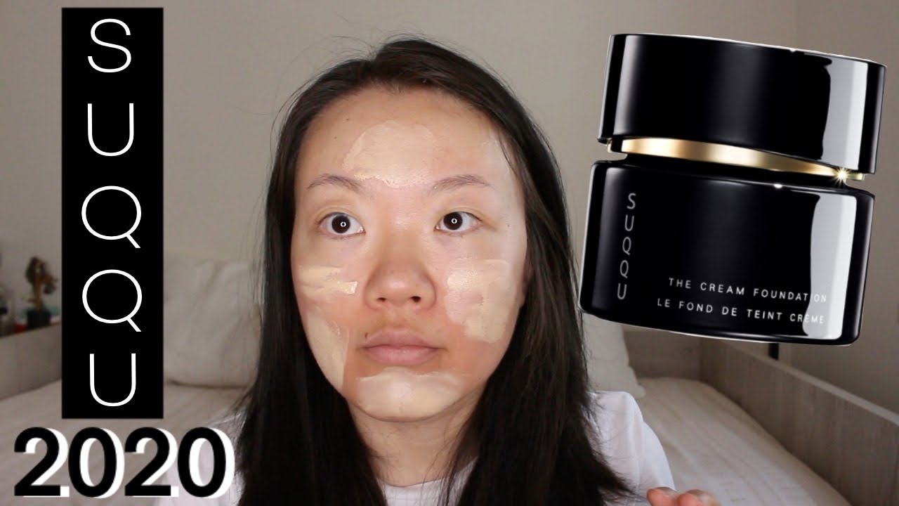 Eng Sub 粉底测评no 14 Review Demo 晶彩艳泽粉霜suqqu The Cream Foundation 2020冬季版 色号020 测试一天 大琳dalin Youtube