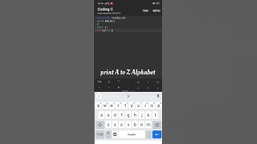 How to print A to Z alphabet in c #viral #shorts #reels #subscribe #trending #program