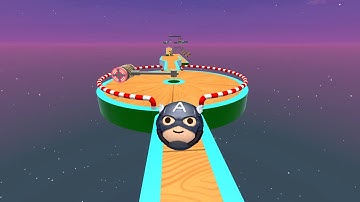 Sky Rolling Ball 3D - All Levels Gameplay Android, iOS ( Level 195 - 201 )