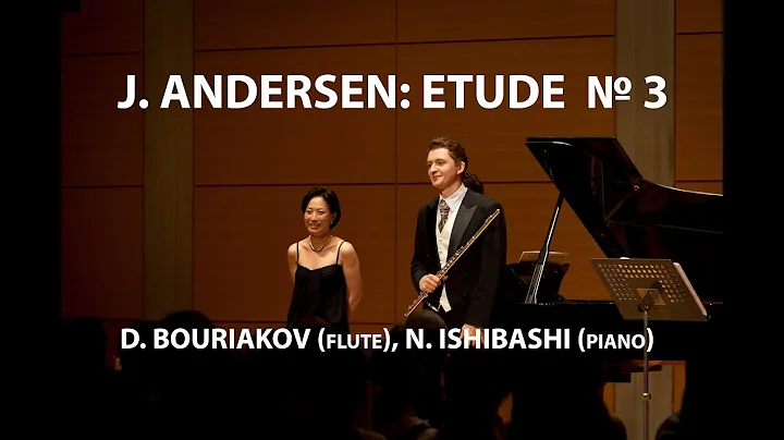 J. Andersen: Etude No. 3 from 24 etudes for flute,...